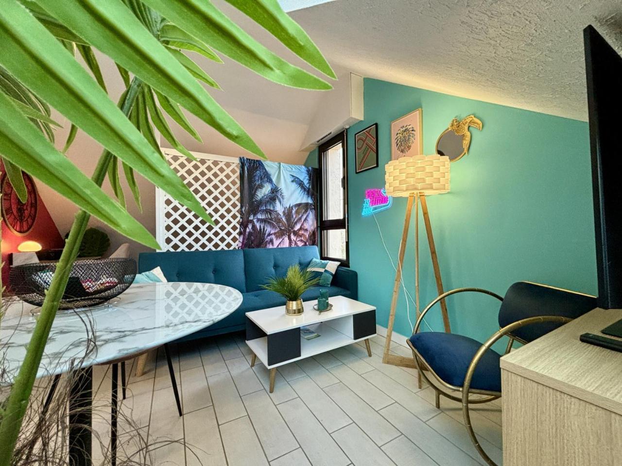 -Tropical Studio- Paisible Parking Wifi Lave-Linge Quimper Extérieur photo