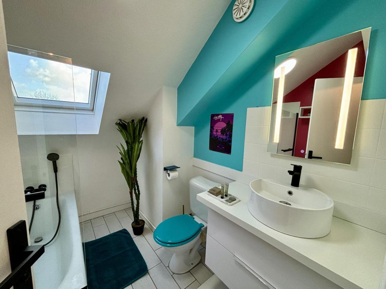 -Tropical Studio- Paisible Parking Wifi Lave-Linge Quimper Extérieur photo